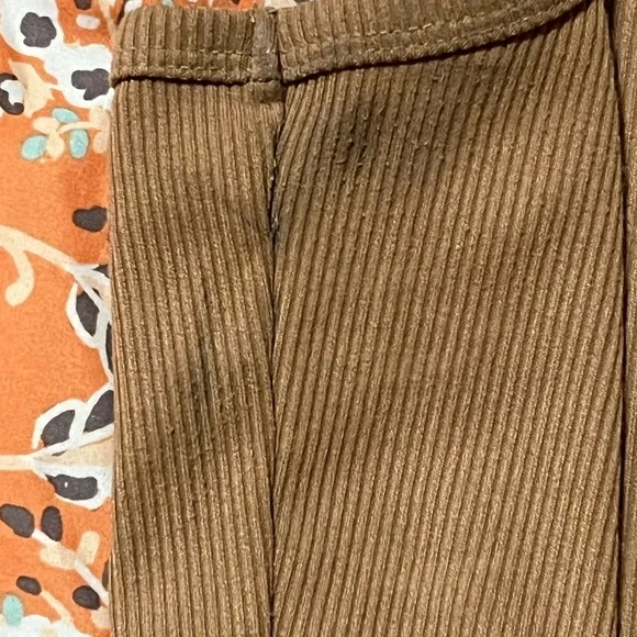 Princess Polly Brown Fitted Crop Tank Top size 4 - Picture 3 of 6